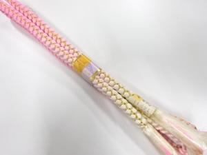 未使用品　正絹　手組帯締め